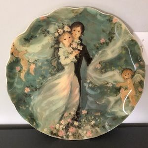 Vintage Retro Gordon Fraser Wedding Couple Tray